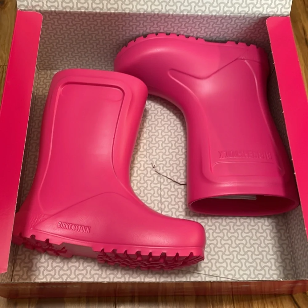Birkenstock Kids Bright Pink Rain Boots